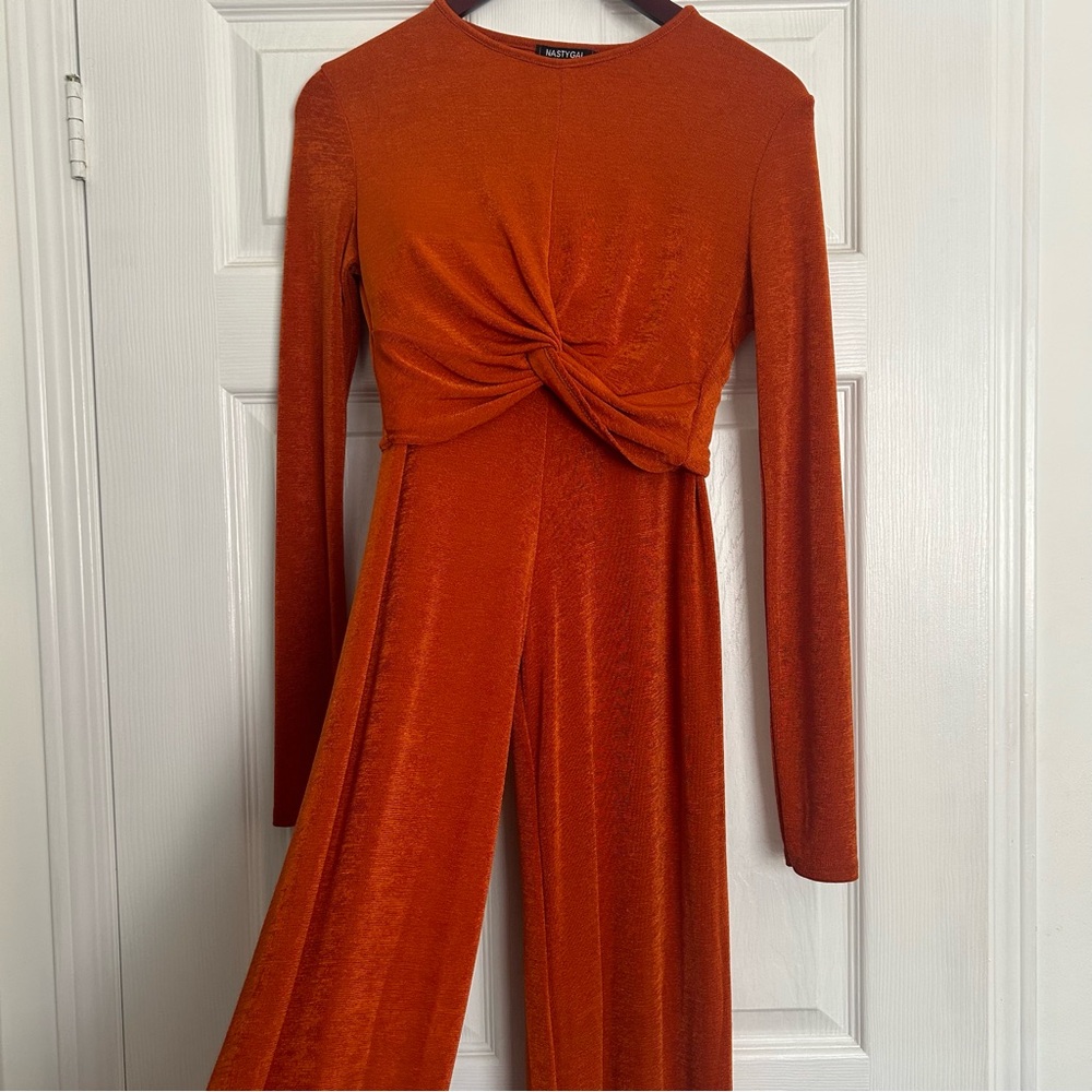 Nasty Gal Two Piece Co-Ord set Orange